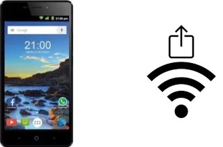 Como gerar um código QR com a senha Wifi em um ZTE Blade V580