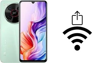 Como gerar um código QR com a senha Wifi em um ZTE Blade V70 Max