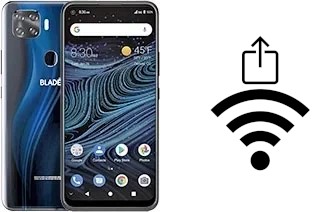 Como gerar um código QR com a senha Wifi em um ZTE Blade X1 5G