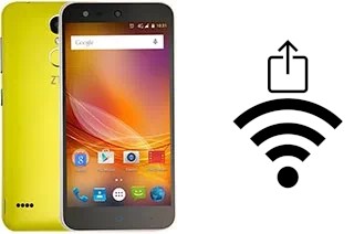 Como gerar um código QR com a senha Wifi em um ZTE Blade X5