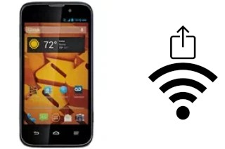 Como gerar um código QR com a senha Wifi em um ZTE Warp 4G