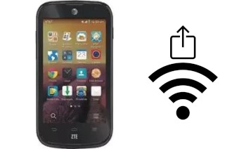 Como gerar um código QR com a senha Wifi em um ZTE Compel