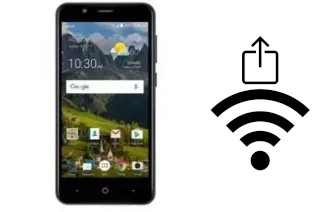 Como gerar um código QR com a senha Wifi em um ZTE Fanfare 3