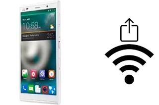 Como gerar um código QR com a senha Wifi em um ZTE Grand Memo II LTE