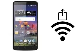 Como gerar um código QR com a senha Wifi em um ZTE Max Blue LTE