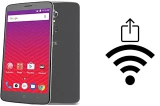 Como gerar um código QR com a senha Wifi em um ZTE Max XL