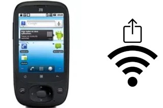 Como gerar um código QR com a senha Wifi em um ZTE N721