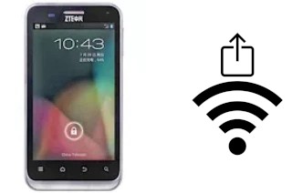 Como gerar um código QR com a senha Wifi em um ZTE N880E