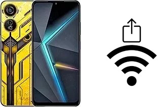 Como gerar um código QR com a senha Wifi em um ZTE nubia Neo