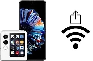 Como gerar um código QR com a senha Wifi em um ZTE nubia Flip2