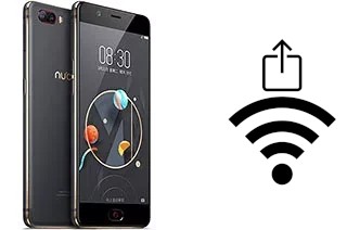 Como gerar um código QR com a senha Wifi em um ZTE nubia M2