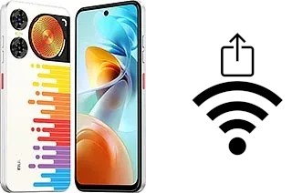 Como gerar um código QR com a senha Wifi em um ZTE nubia Music 2