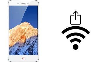 Como gerar um código QR com a senha Wifi em um ZTE nubia N1