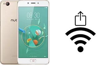 Como gerar um código QR com a senha Wifi em um ZTE nubia N2