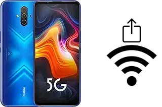 Como gerar um código QR com a senha Wifi em um ZTE nubia Red Magic 5G Lite