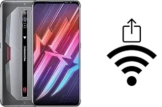 Como gerar um código QR com a senha Wifi em um ZTE nubia Red Magic 6 Pro