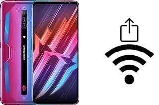 Como gerar um código QR com a senha Wifi em um ZTE nubia Red Magic 6