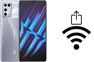 Como gerar um código QR com a senha Wifi em um ZTE nubia Red Magic 6R