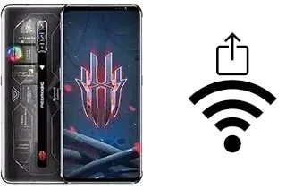 Como gerar um código QR com a senha Wifi em um ZTE nubia Red Magic 6s Pro