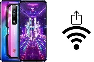 Como gerar um código QR com a senha Wifi em um ZTE nubia Red Magic 7