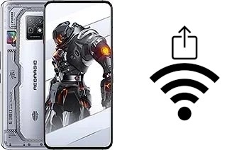 Como gerar um código QR com a senha Wifi em um ZTE nubia Red Magic 7S Pro