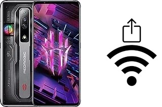 Como gerar um código QR com a senha Wifi em um ZTE nubia Red Magic 7S