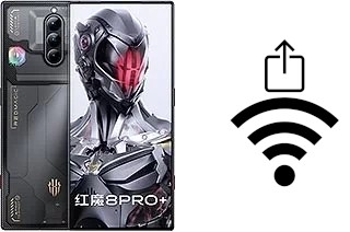 Como gerar um código QR com a senha Wifi em um ZTE nubia Red Magic 8 Pro+