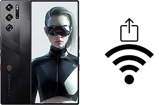 Como gerar um código QR com a senha Wifi em um ZTE nubia Red Magic 9S Pro