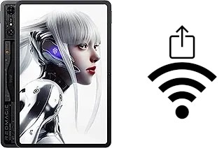 Como gerar um código QR com a senha Wifi em um ZTE nubia Red Magic Nova