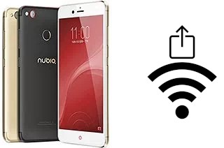 Como gerar um código QR com a senha Wifi em um ZTE nubia Z11 mini S