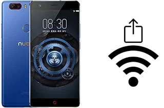 Como gerar um código QR com a senha Wifi em um ZTE nubia Z17 lite