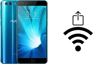 Como gerar um código QR com a senha Wifi em um ZTE nubia Z17 miniS