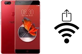 Como gerar um código QR com a senha Wifi em um ZTE nubia Z17