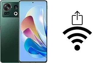 Como gerar um código QR com a senha Wifi em um ZTE nubia Z40S Pro