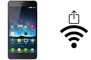 Como gerar um código QR com a senha Wifi em um ZTE nubia Z7 mini