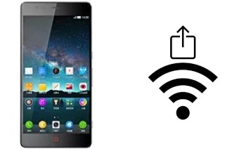 Como gerar um código QR com a senha Wifi em um ZTE nubia Z7