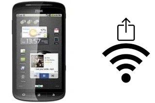 Como gerar um código QR com a senha Wifi em um ZTE Skate