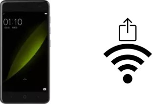 Como gerar um código QR com a senha Wifi em um ZTE Small Fresh 5