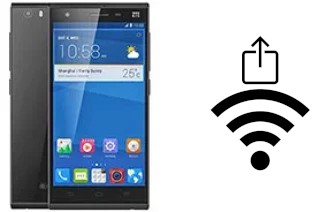 Como gerar um código QR com a senha Wifi em um ZTE Star 2