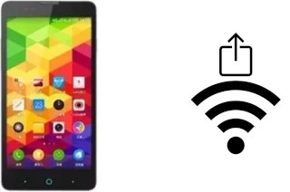 Como gerar um código QR com a senha Wifi em um ZTE V5S