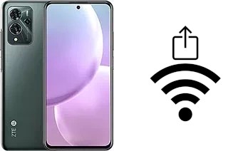 Como gerar um código QR com a senha Wifi em um ZTE Voyage 20 Pro