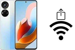 Como gerar um código QR com a senha Wifi em um ZTE Voyage 40 Pro+