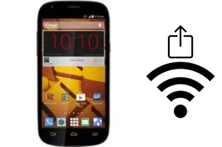 Como gerar um código QR com a senha Wifi em um ZTE Warp Sync