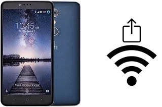 Como gerar um código QR com a senha Wifi em um ZTE Zmax Pro