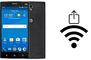 Como gerar um código QR com a senha Wifi em um ZTE Zmax 2