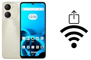 Como gerar um código QR com a senha Wifi em um Zuum Aura M1