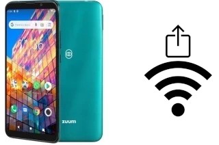 Como gerar um código QR com a senha Wifi em um Zuum Gravity M