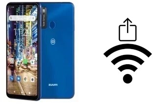 Como gerar um código QR com a senha Wifi em um Zuum Stellar P4